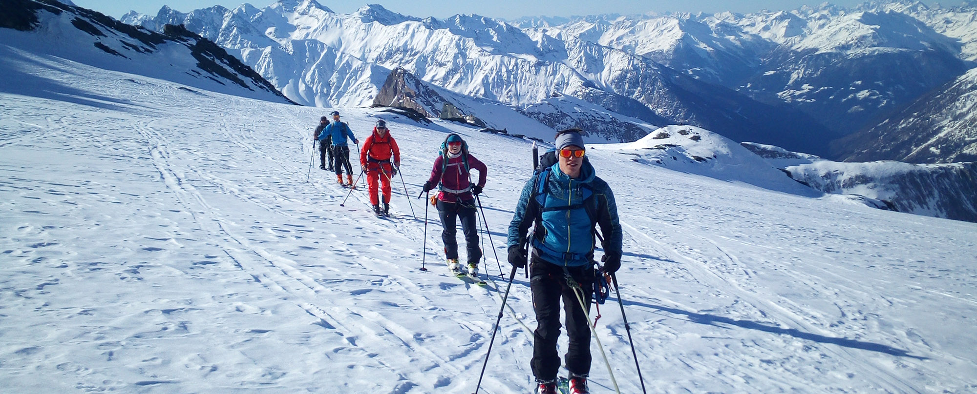 Skihochtourenkurs mit den Alpine Guides Gastein, Praxis erlernen